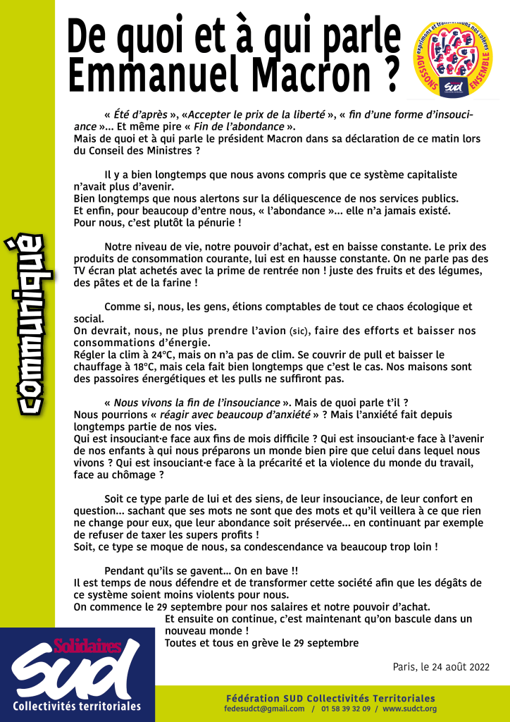 SUD CT 44, Syndicat LOIRE ATLANTIQUE