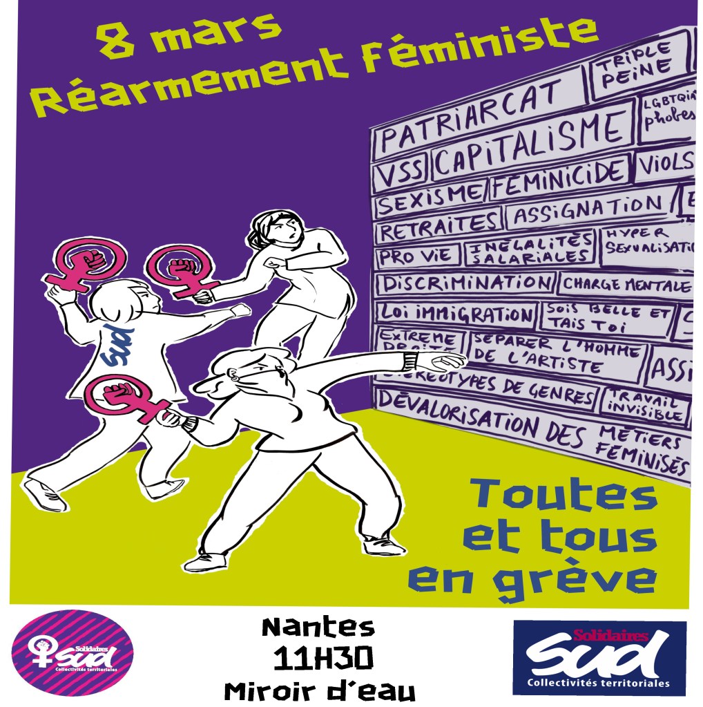 8 mars; grève féministe