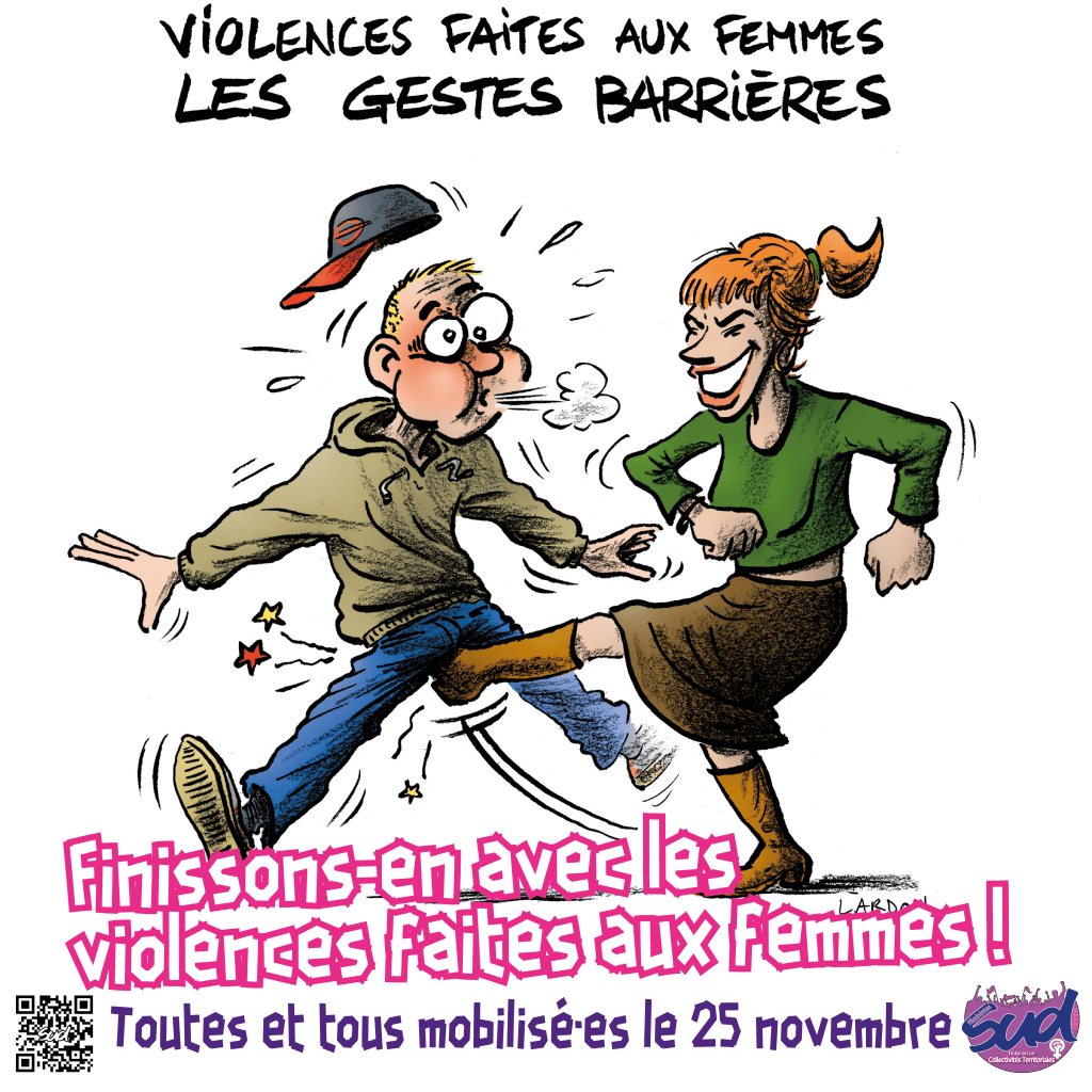 Violences faites aux Femmes
les gestes barrières !